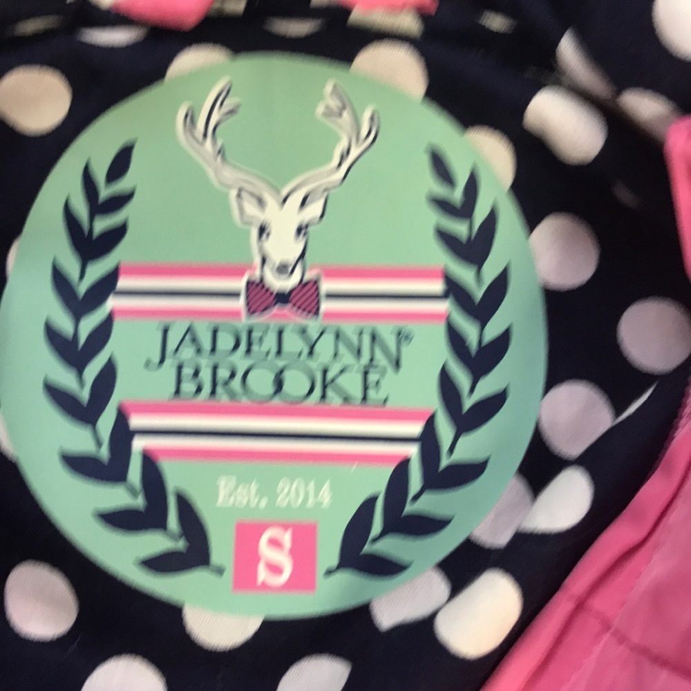 JadeLynn Brooke Tri Color Rain Jacket - Picture 2 of 7